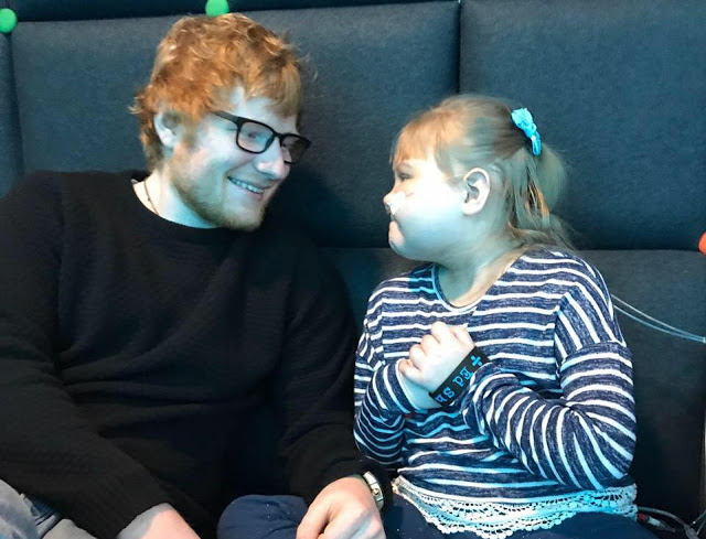 Ed Sheeran holds a private mini concert for girl too sick to attend his show