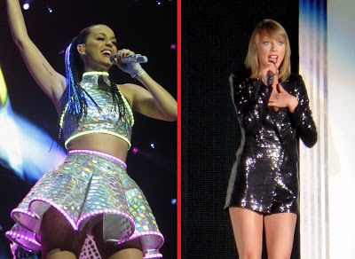 Listen to Katy Perry throwing shade at Taylor Swift in new song, ‘Swish Swish’