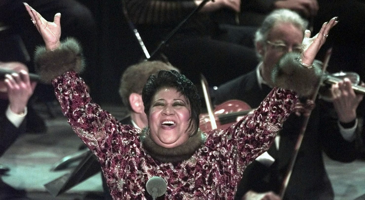 Throwback to when Aretha Franklin filled-in for an ailing Pavarotti and stunned everyone