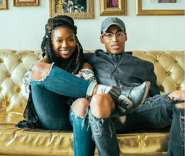 Brandy posts pictures with her rumored boyfriend on Instagram