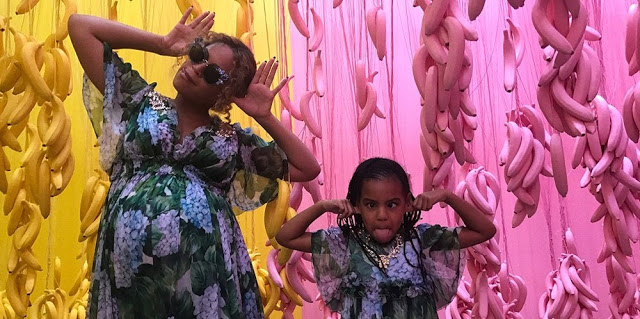 The twins have arrived. Beyonce gives birth at LA Hospital.