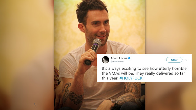 Adam Levine strongly criticizes MTV VMAs. Calls it “Utterly Horrible!”