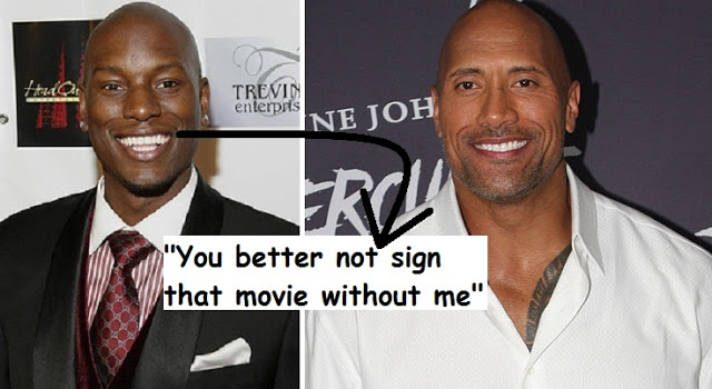 ‘Fast and Furious’ co-star Tyrese blasts Dwayne Johnson for going solo on sequel.