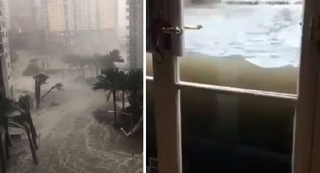 Miami streets turned to rivers as Hurricane Irma turns violent across Florida