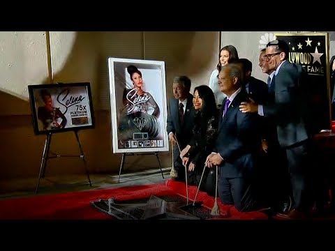 Selena Quintanilla honored with Walk of Fame star and a record number of crowd pulls-in for her