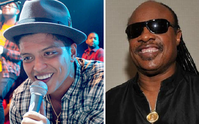 Stevie Wonder comes out in support of Bruno Mars. “God created music for all of us”