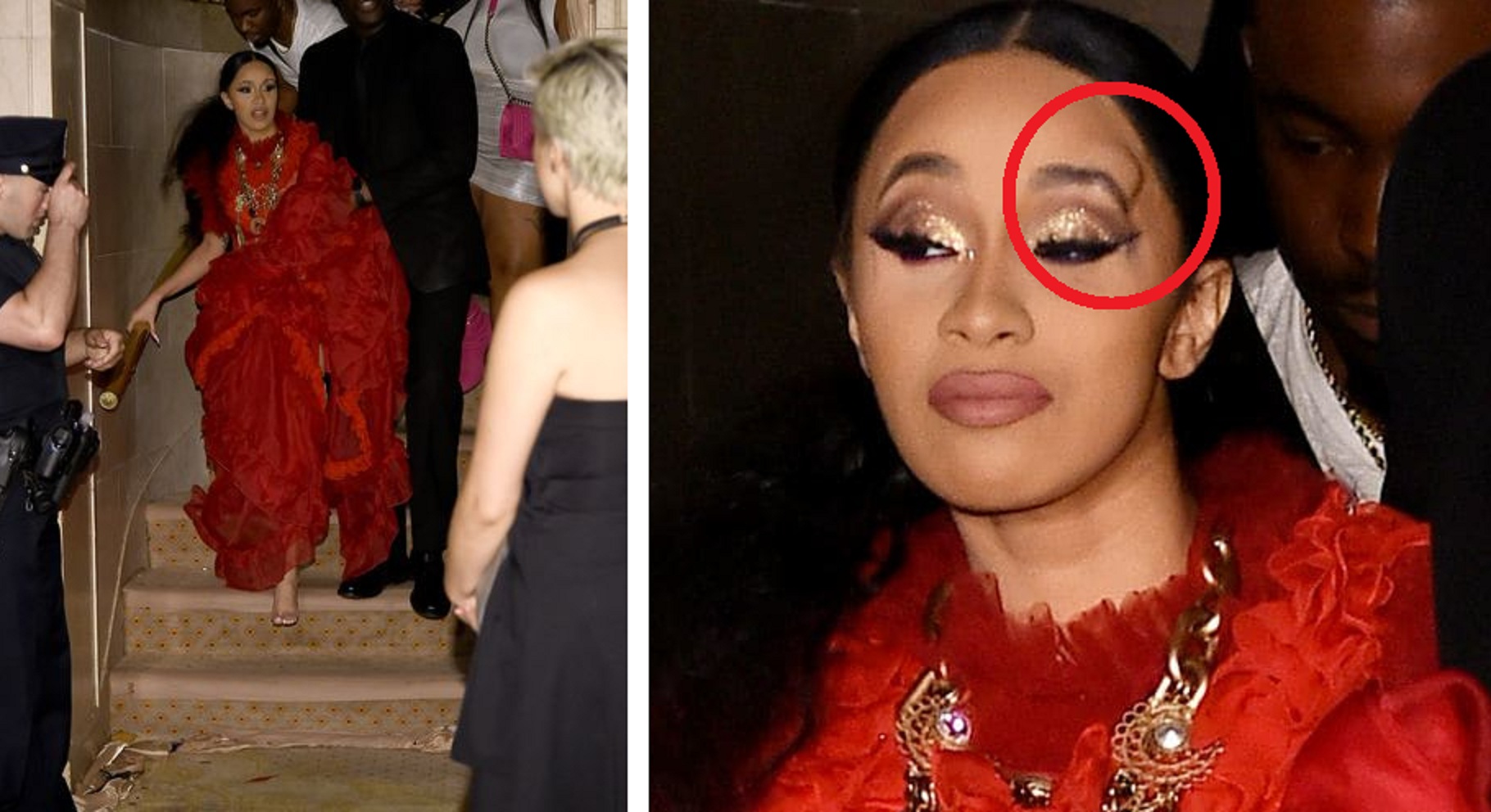 Cardi B threw her shoe at Nicki Minaj as the two get into MAJOR fight at Plaza Hotel.