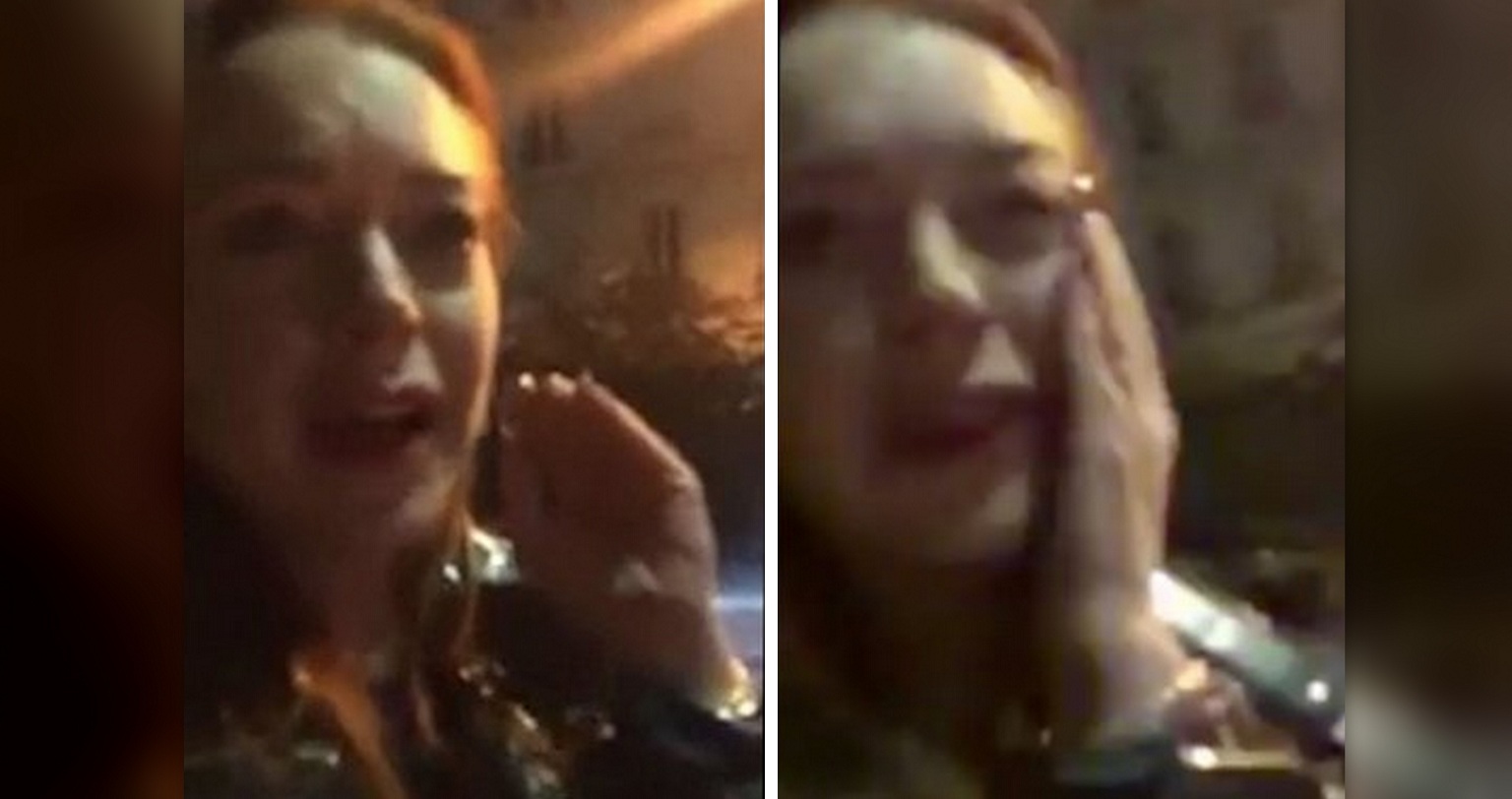 Lindsay Lohan Gets Punched In the Face After Accusing Parents of Child-Trafficking