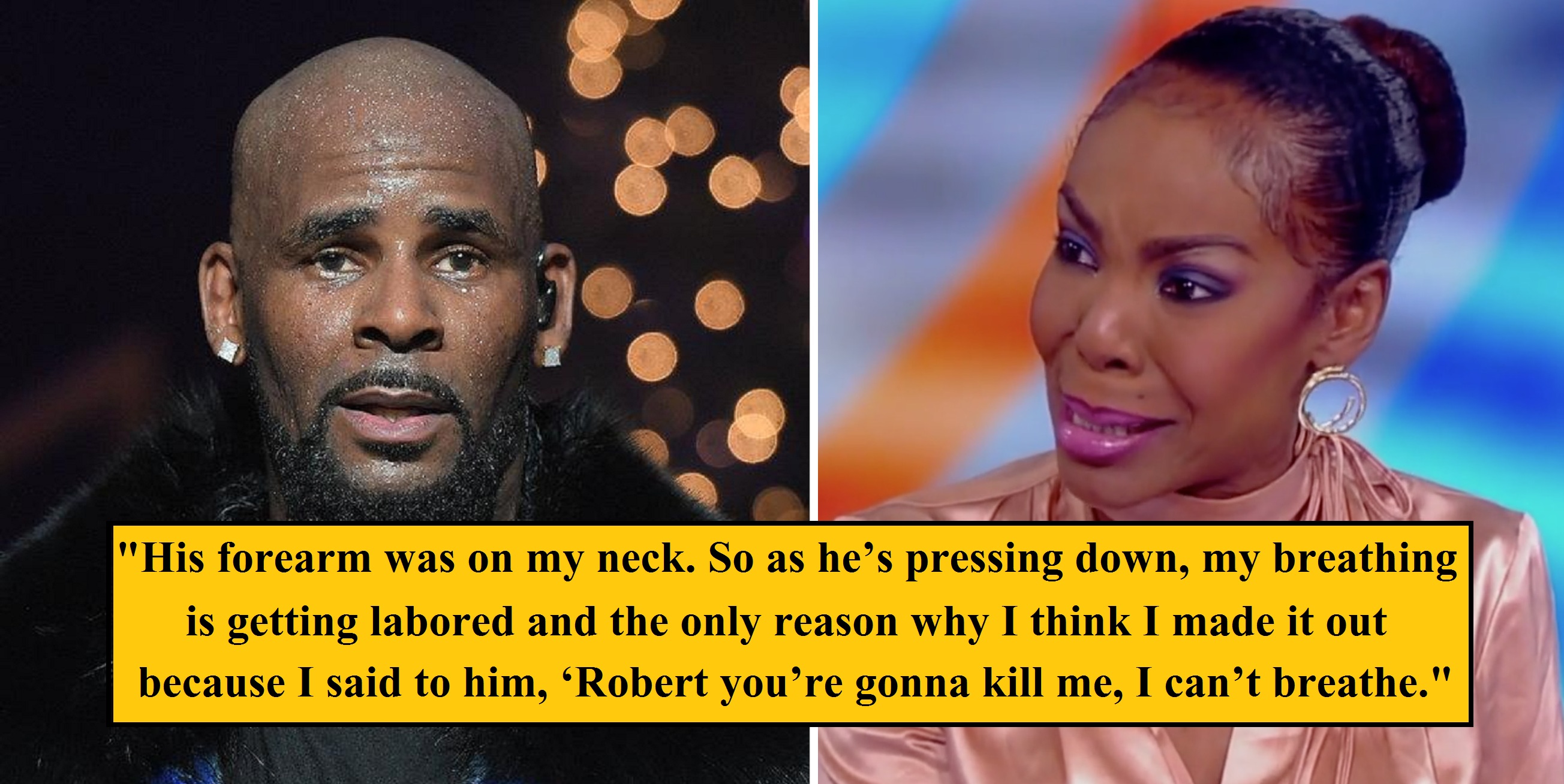R. Kelly’s Ex-Wife Opens Up About Abuse and Attempting Suicide