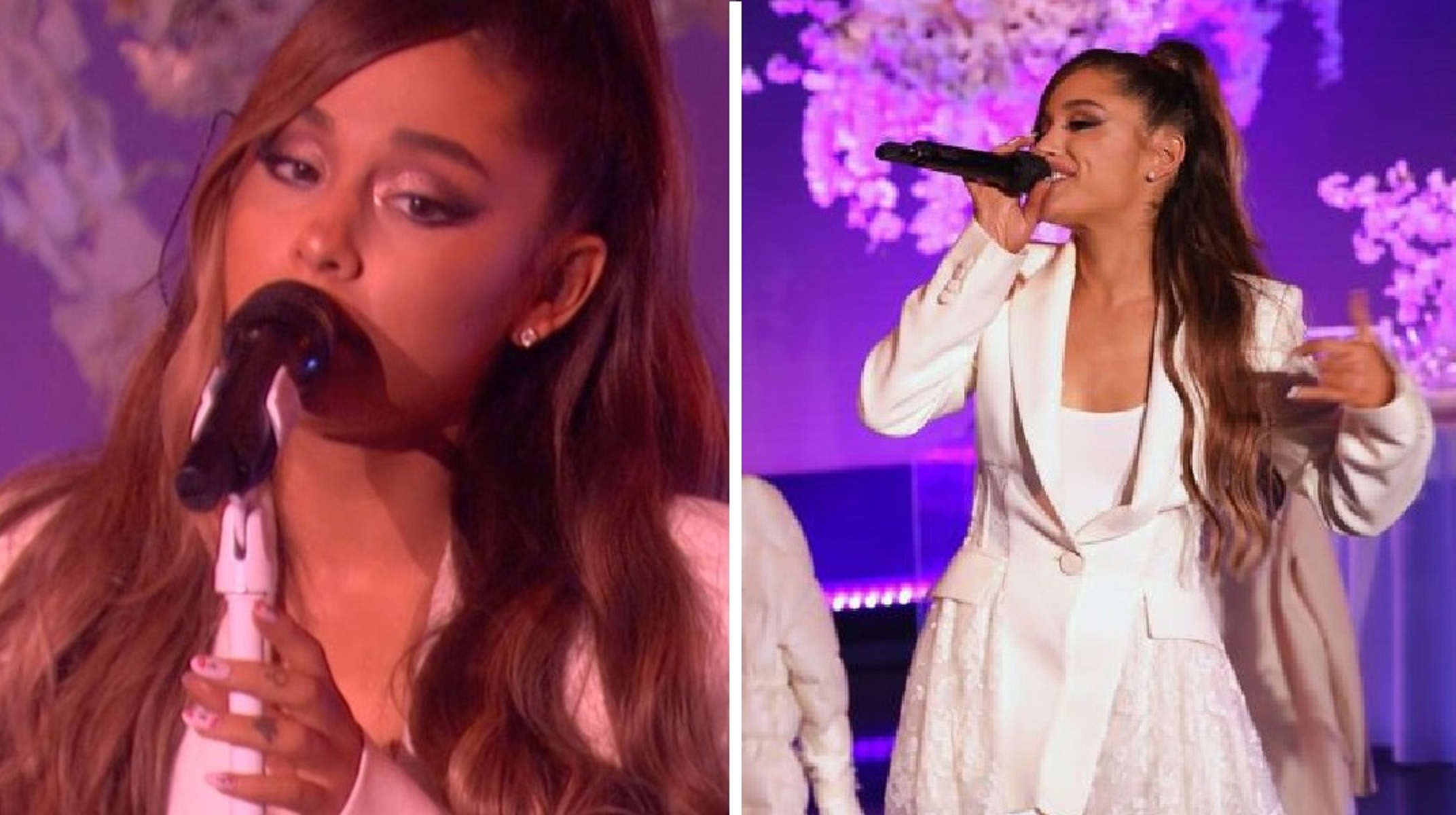 Ariana Grande Slips, Cries and Soars Through Her Spirited First Performance of ‘Thank You, Next!’