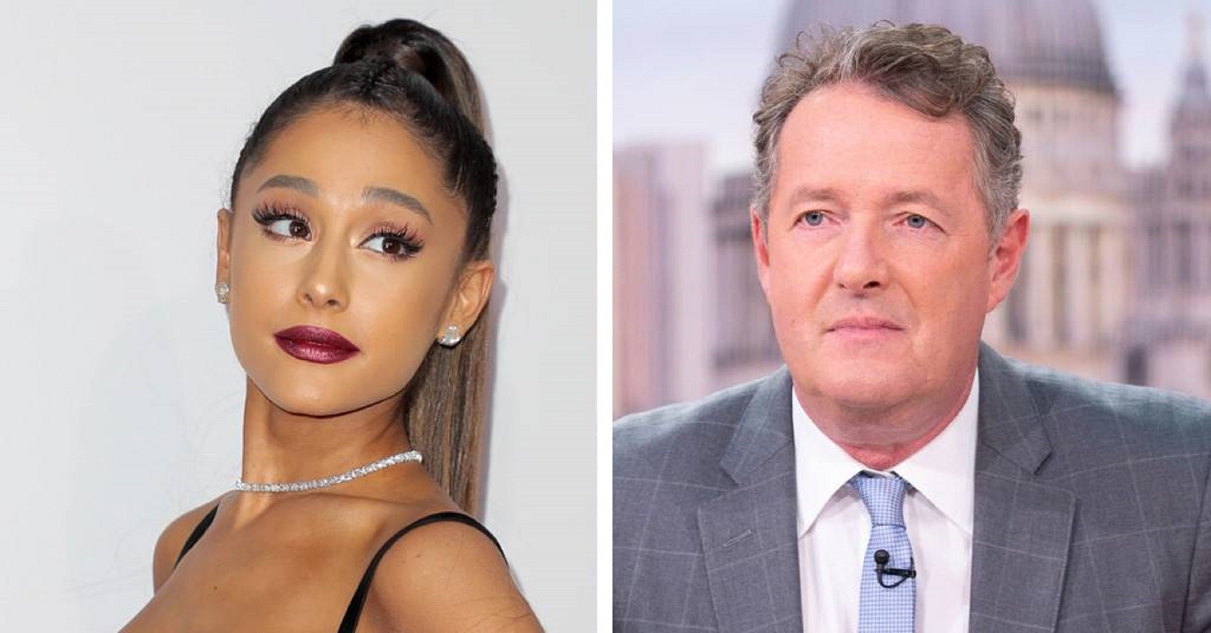 Ariana Grande Claps Back At Piers Morgan After He Accuses Her Of ‘Selling Nudity’