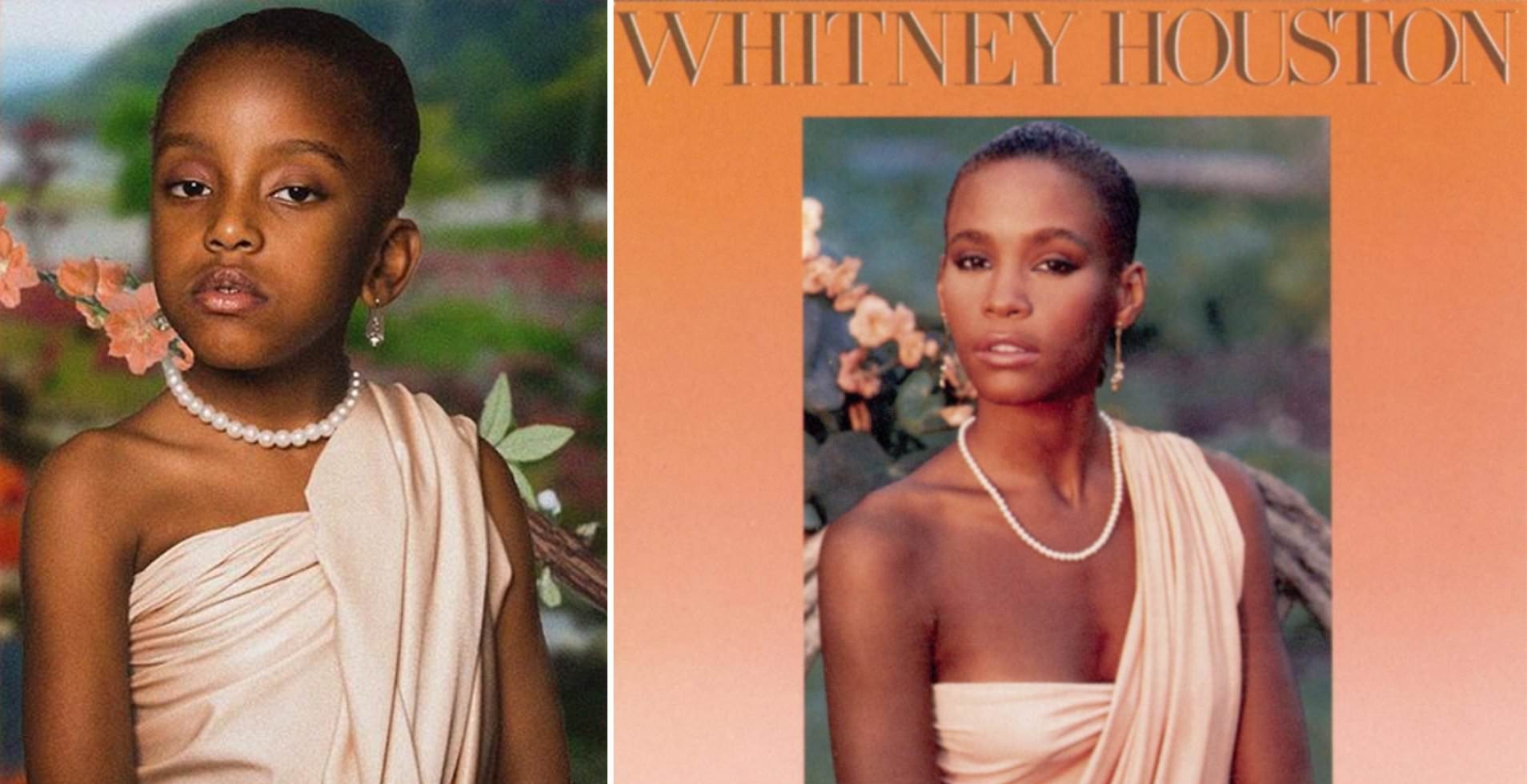 6 Year Old Recreated Iconic Female Album Covers For Black History Month
