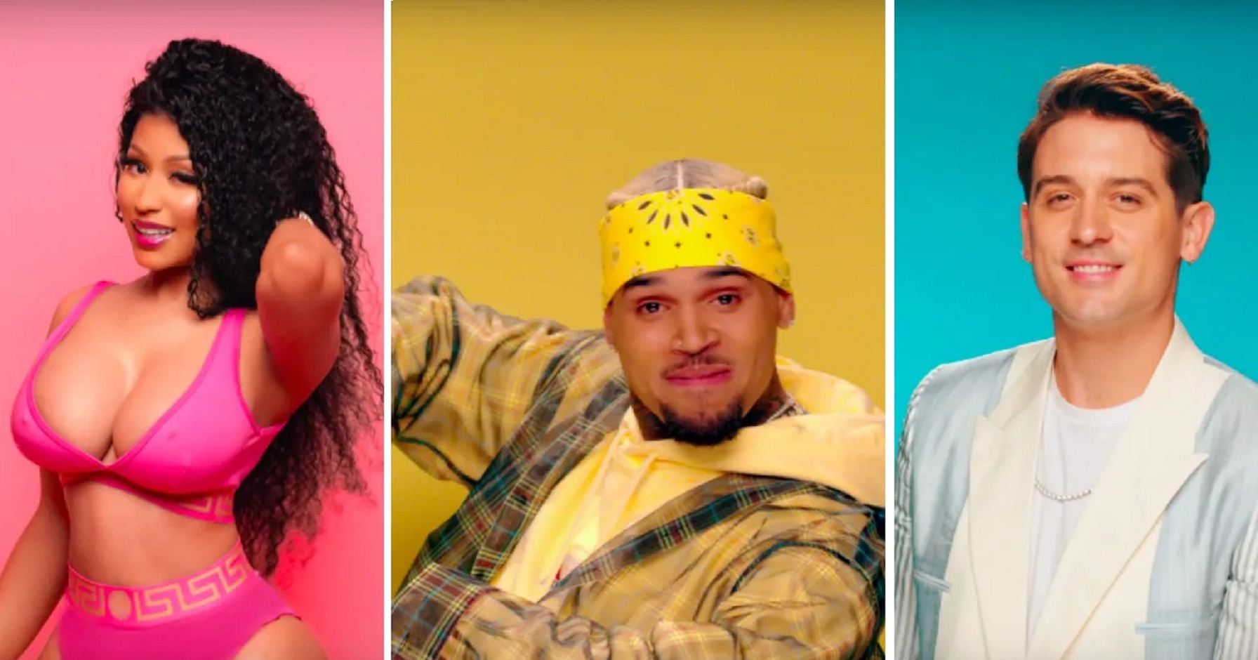 Watch: New Music Video For Chris Brown & Nicki Minaj’s – ‘Wobble Up’ Ft G-Eazy