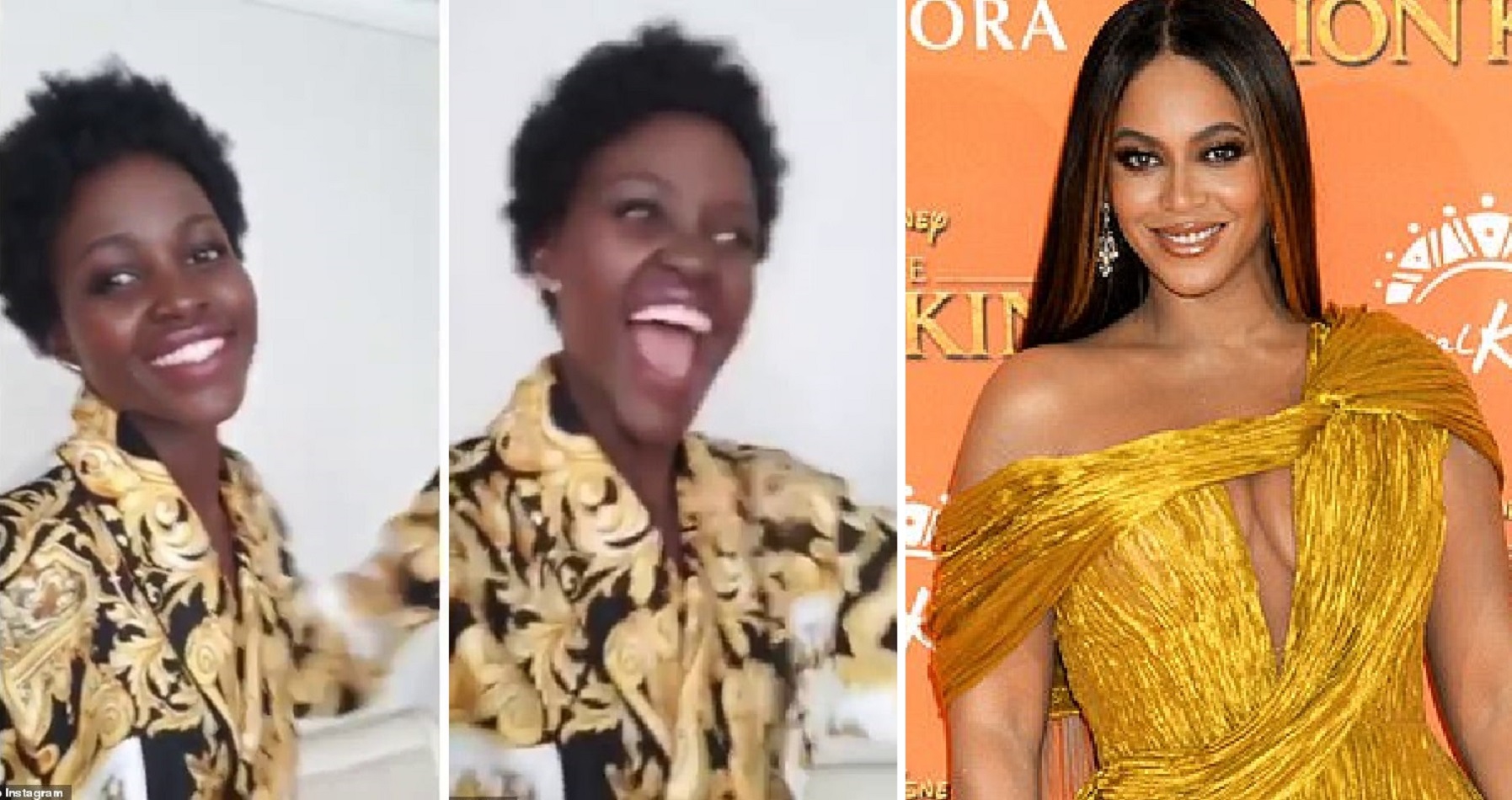 Watch: Lupita Nyong’o Dances & Reacts To Beyonce’s New Song – ‘Brown Skin Girl’