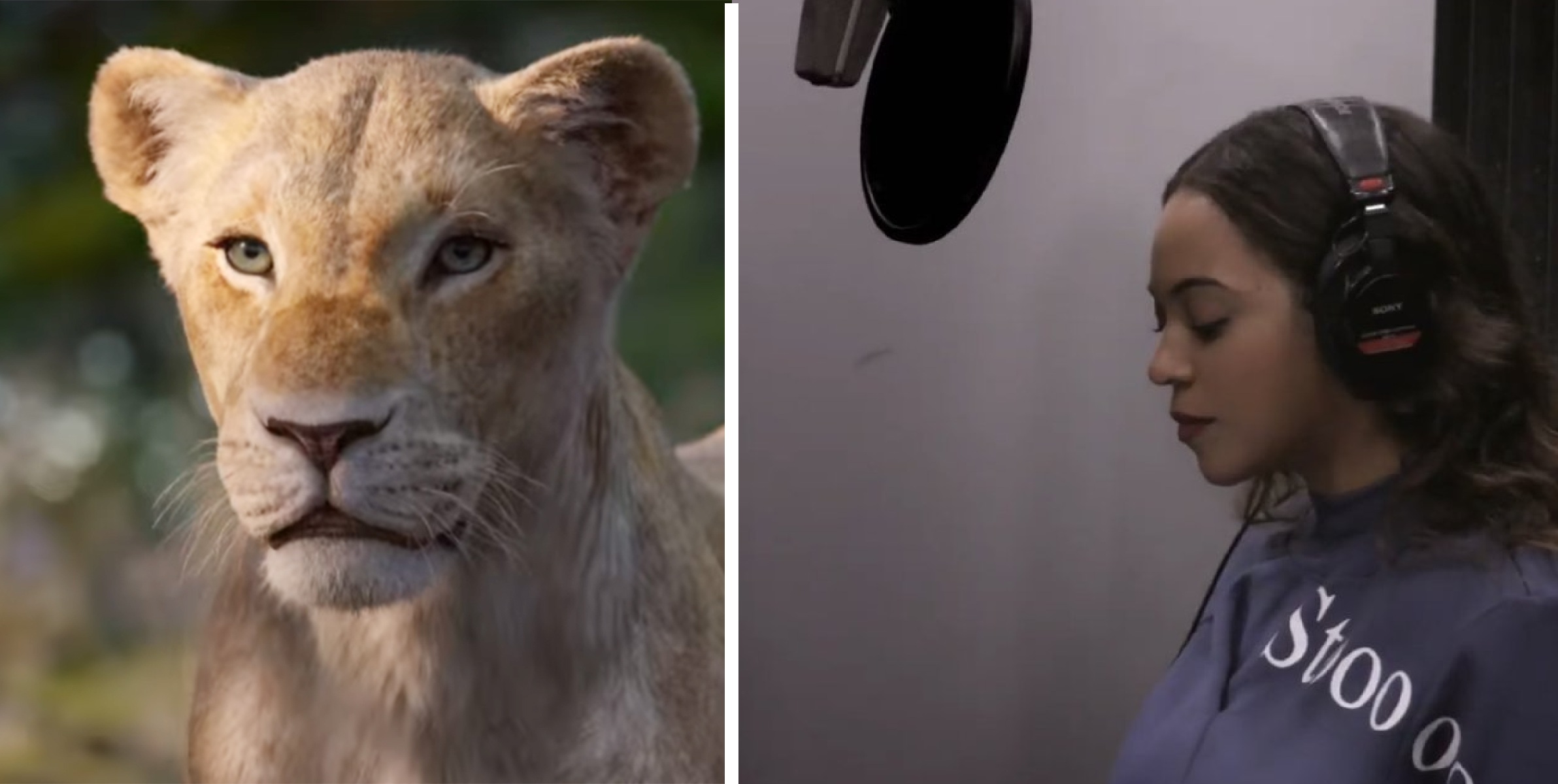 Behind The Scenes: Beyonce, Donald Glover & Others in the Making Of The Lion King