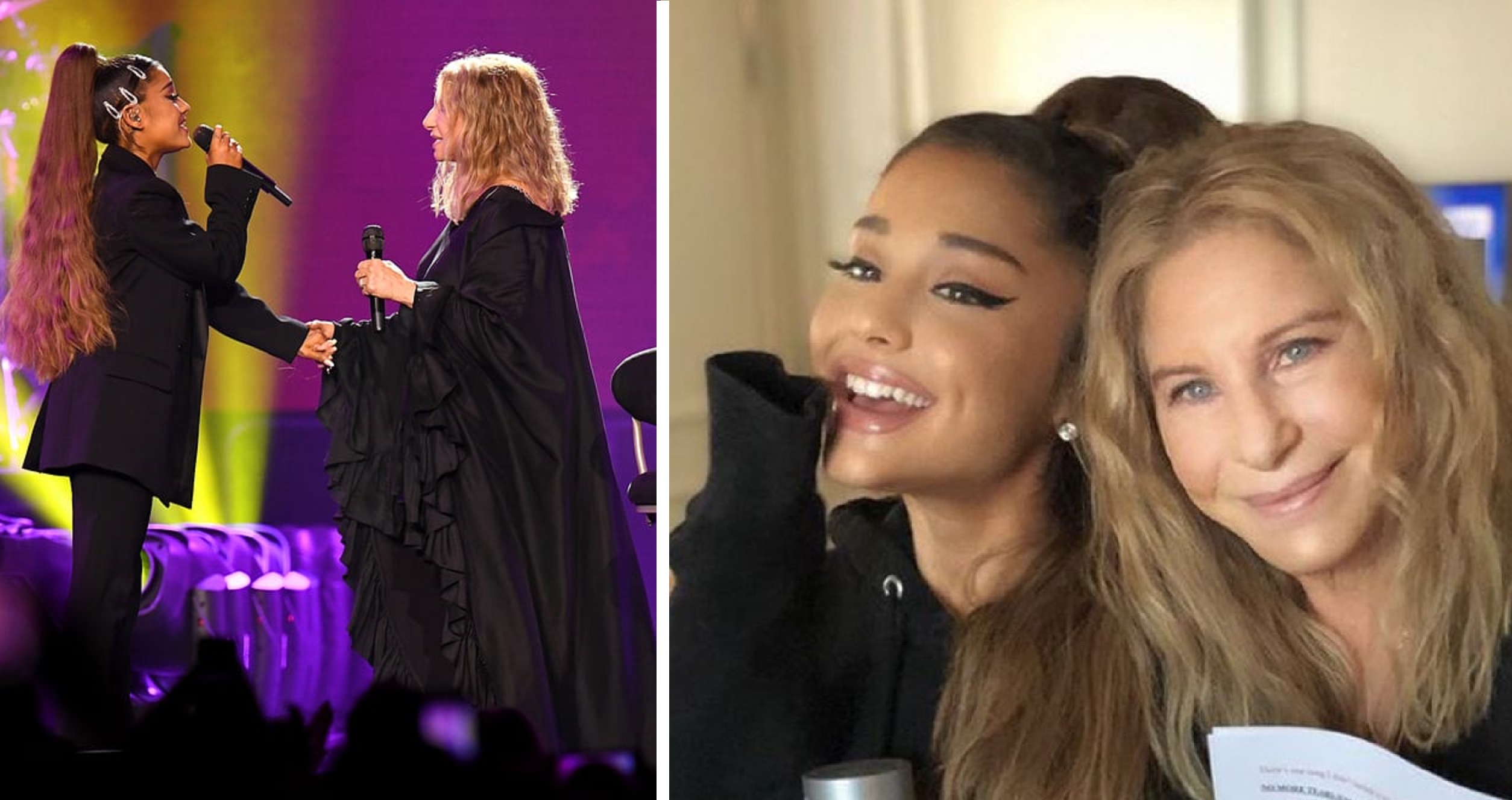 Barbra Streisand Teams With Ariana Grande For Surprise Performance at Chicago Concert