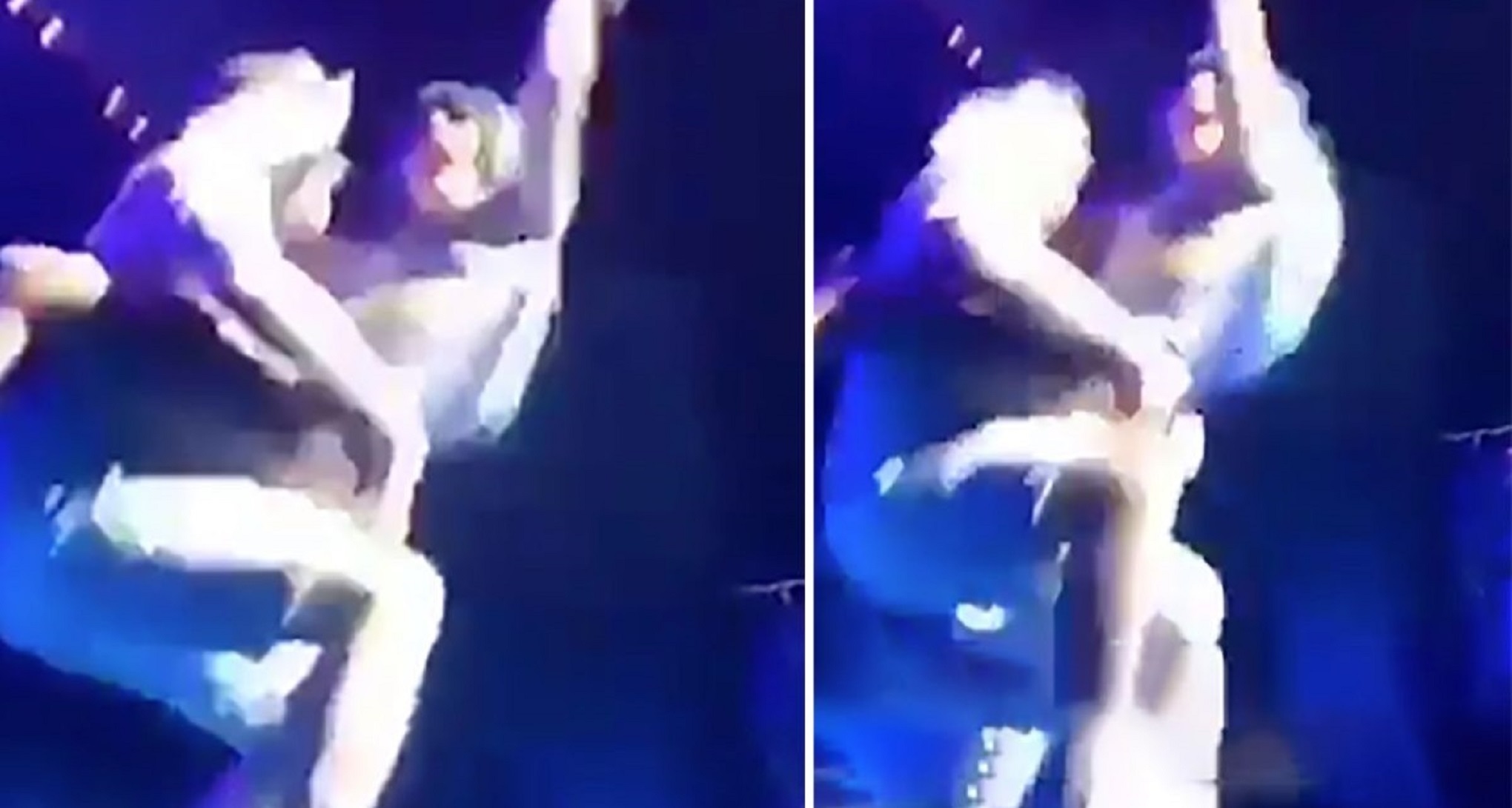 Lady Gaga Falls From Stage After Fan Lifts Her Up For a ‘Move’