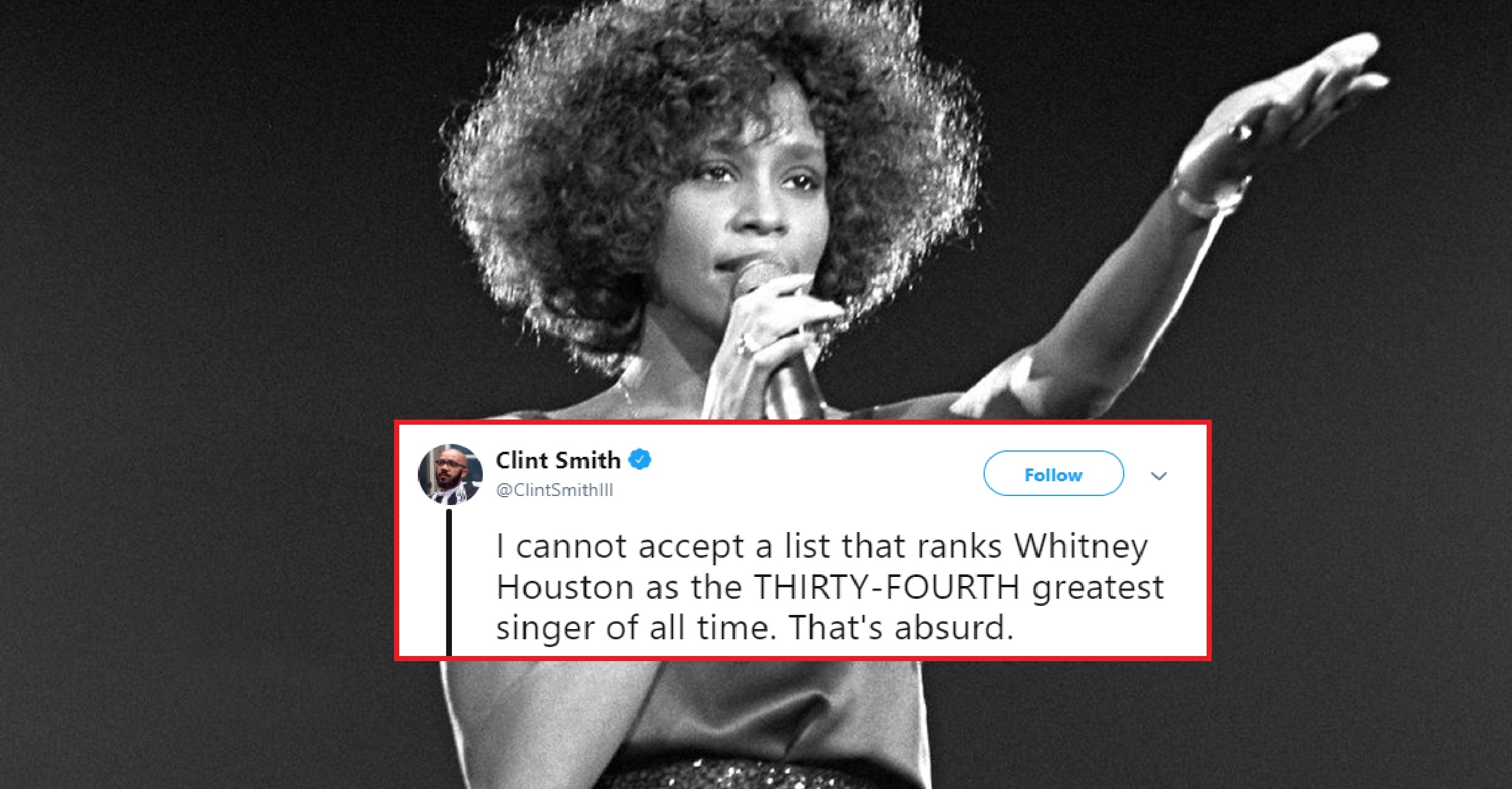 Rolling Stones Mag Faces Wrath Over Decade-Old ‘Greatest Singers’ List, Twitter Demands ‘Whitney Houston Be Placed Higher’