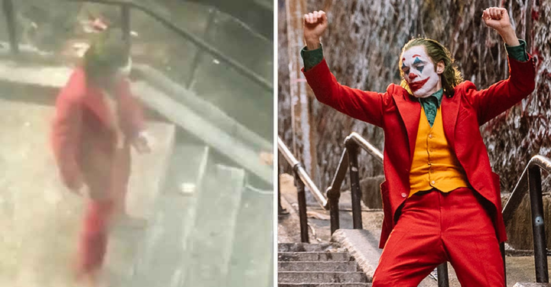 Onlooker Captured Joaquin Phoenix’s Joker ‘Stairs Scene’ In Real-Time ...