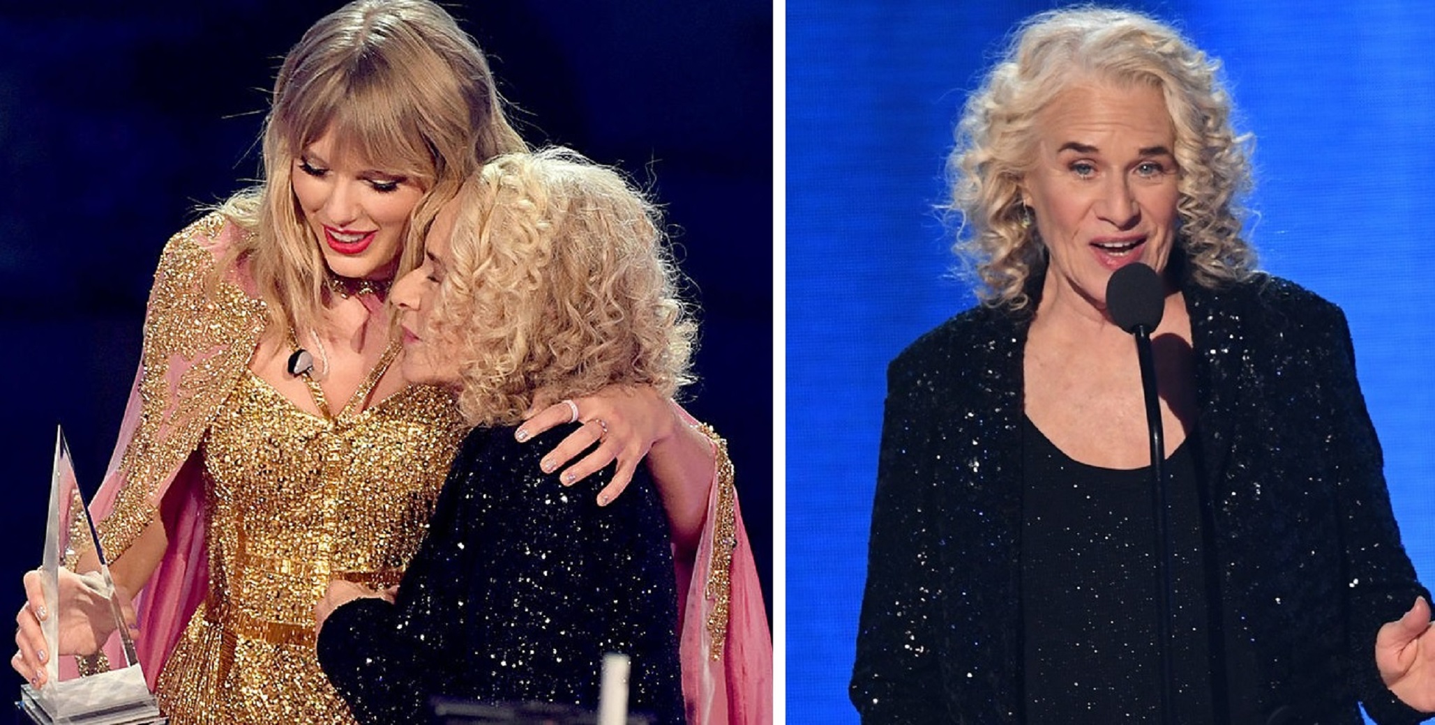 Carole King Presents ‘Artist Of The Decade’ Award To Taylor Swift