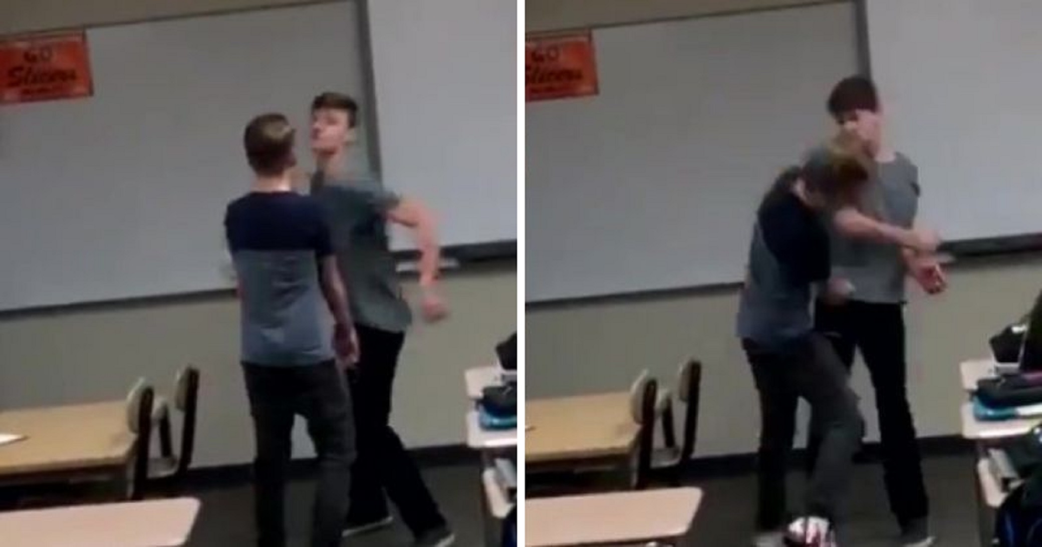 Did You Miss It? Teen Blows Punches To Finally Fight Homophobic Bully in School. Watch Video!