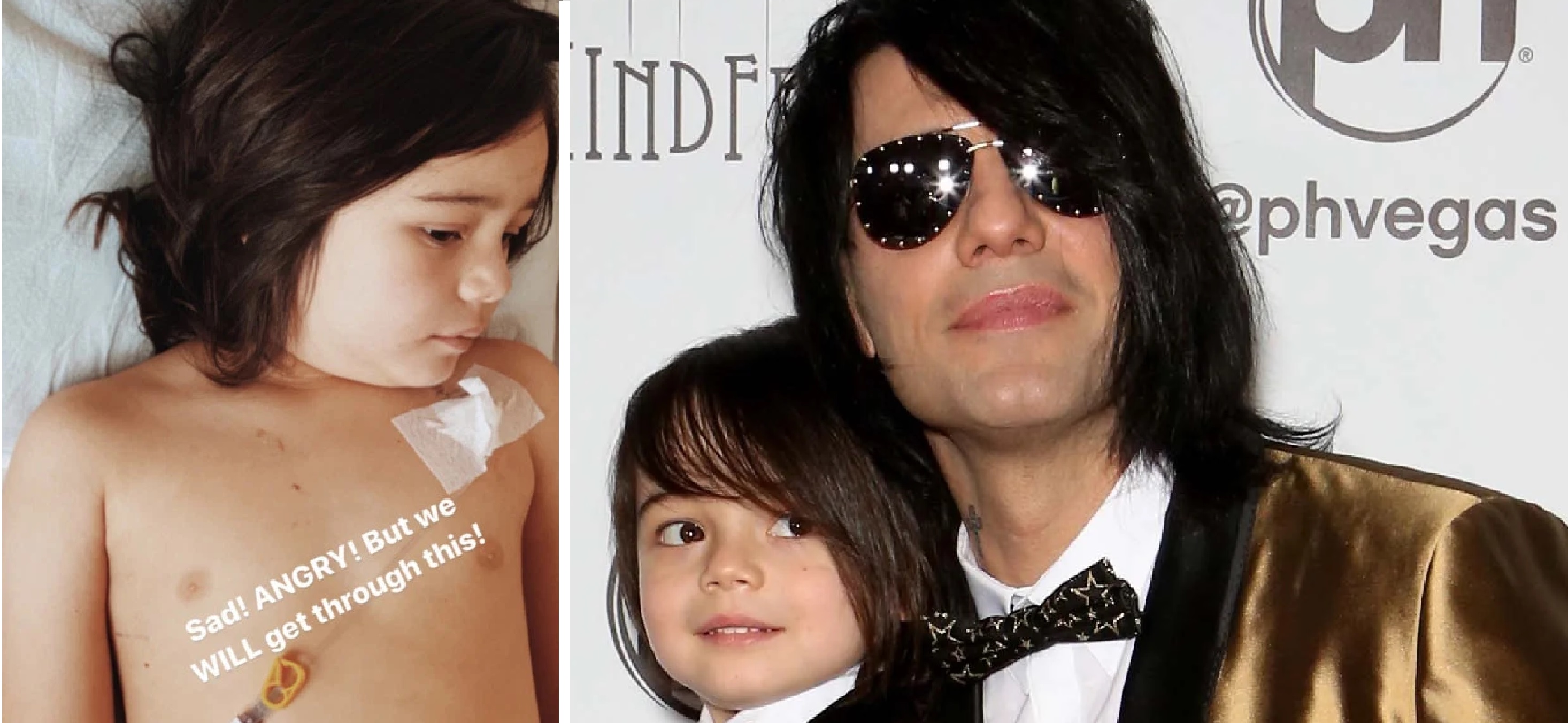 Criss Angel’s 5 YO Son is Back to Hospital for Chemotherapy for Relapsed Cancer!