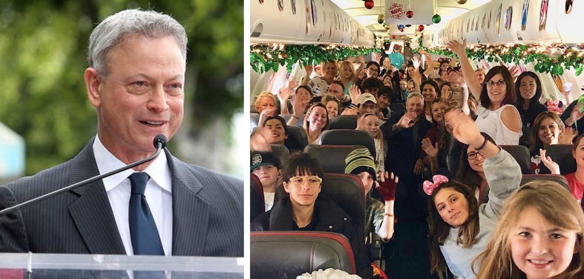Actor Gary Sinise Takes 1,000 Children Of Martyred Soldiers To Disney World