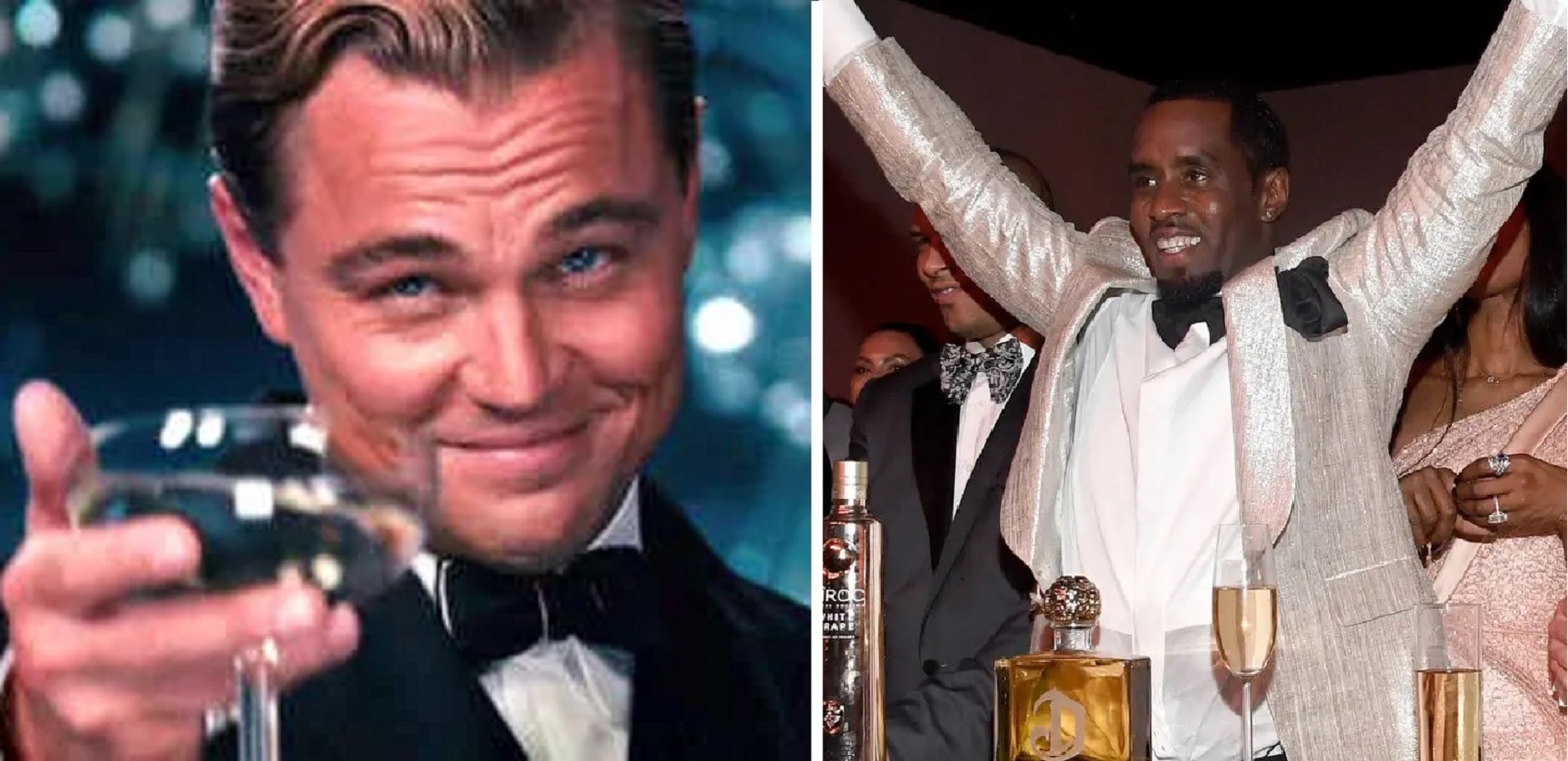 Leonardo DiCaprio Spotted ‘Awkward Dancing’ at P. Diddy’s B’day Bash!