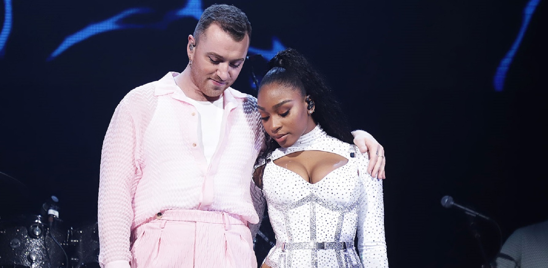 Watch: Sam Smith and Normani Perform Their Duet ‘Dancing With a Stranger’ Live