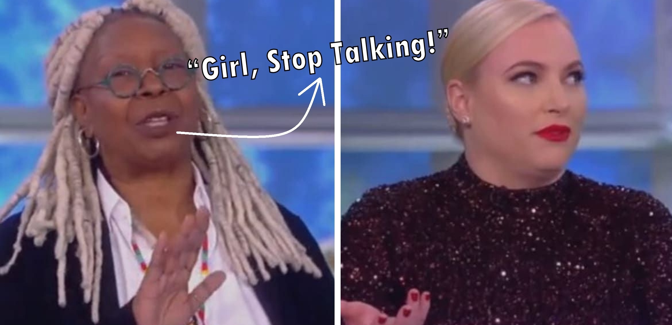 Whoopi Goldberg Asks Meghan McCain to ‘Stop Talking’, After She Says Conservative Opinions Not Allowed On The Show!