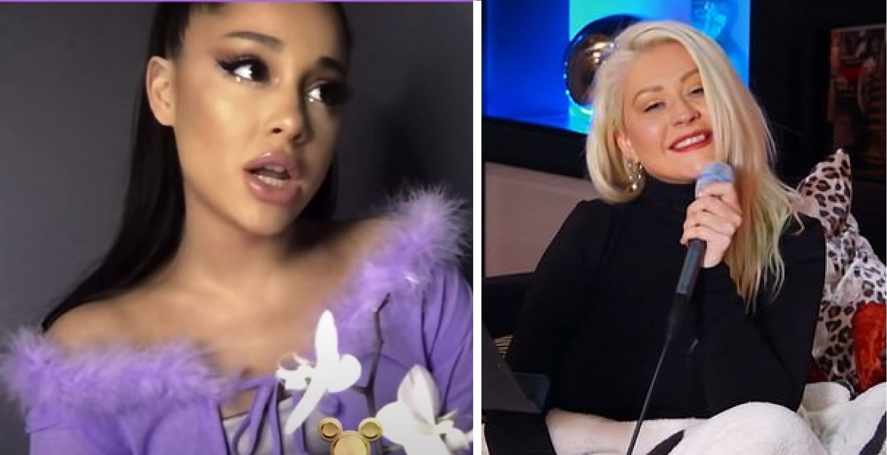 Watch: Christina Aguilera and Ariana Grande Perform Disney Classics For Lockdown Special – ‘Disney Family Singalong’
