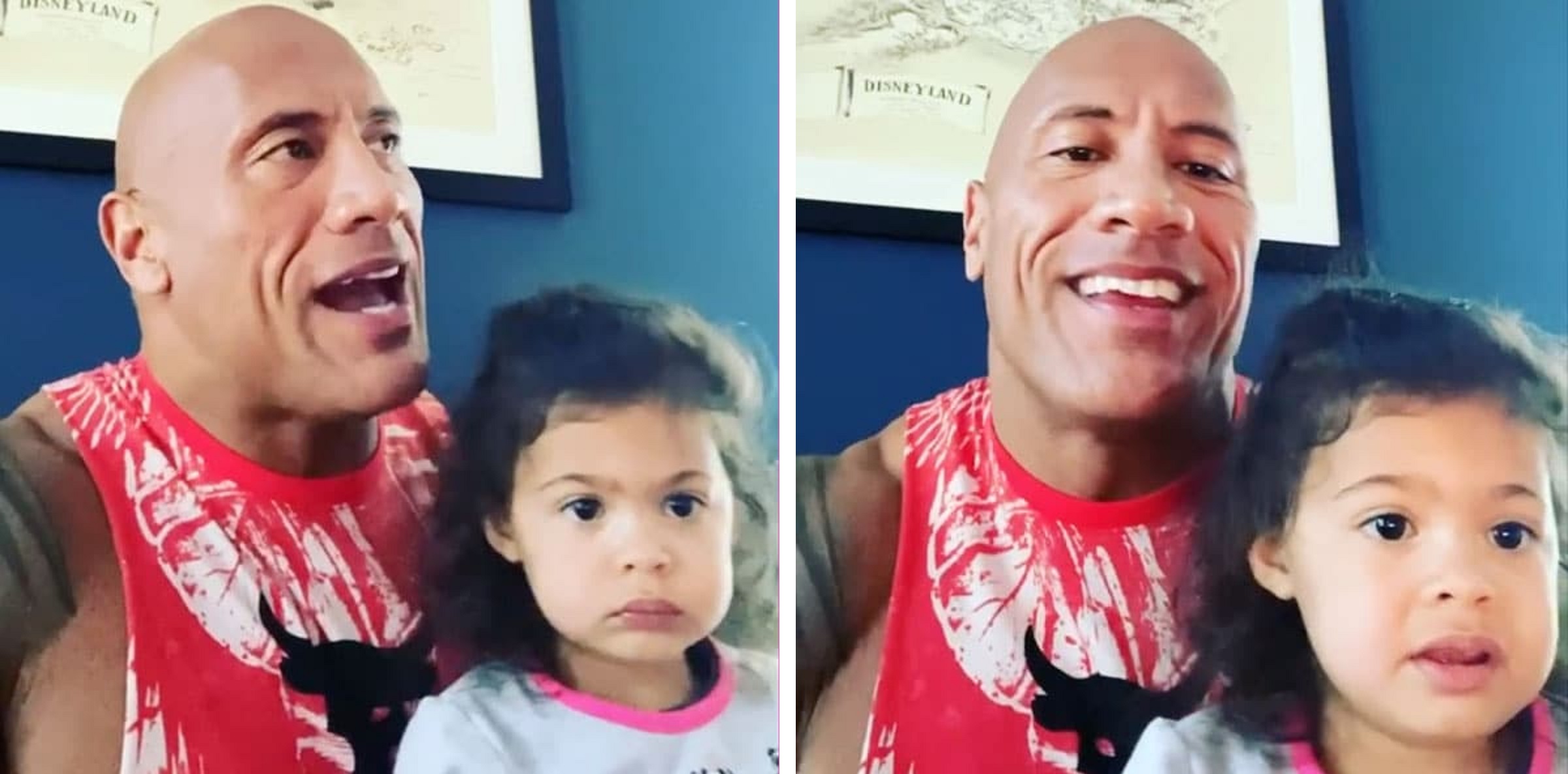 Quarantine Diaries: The Rock Sings Along to His Moana Character For His Daughter ‘For the 937th Time’