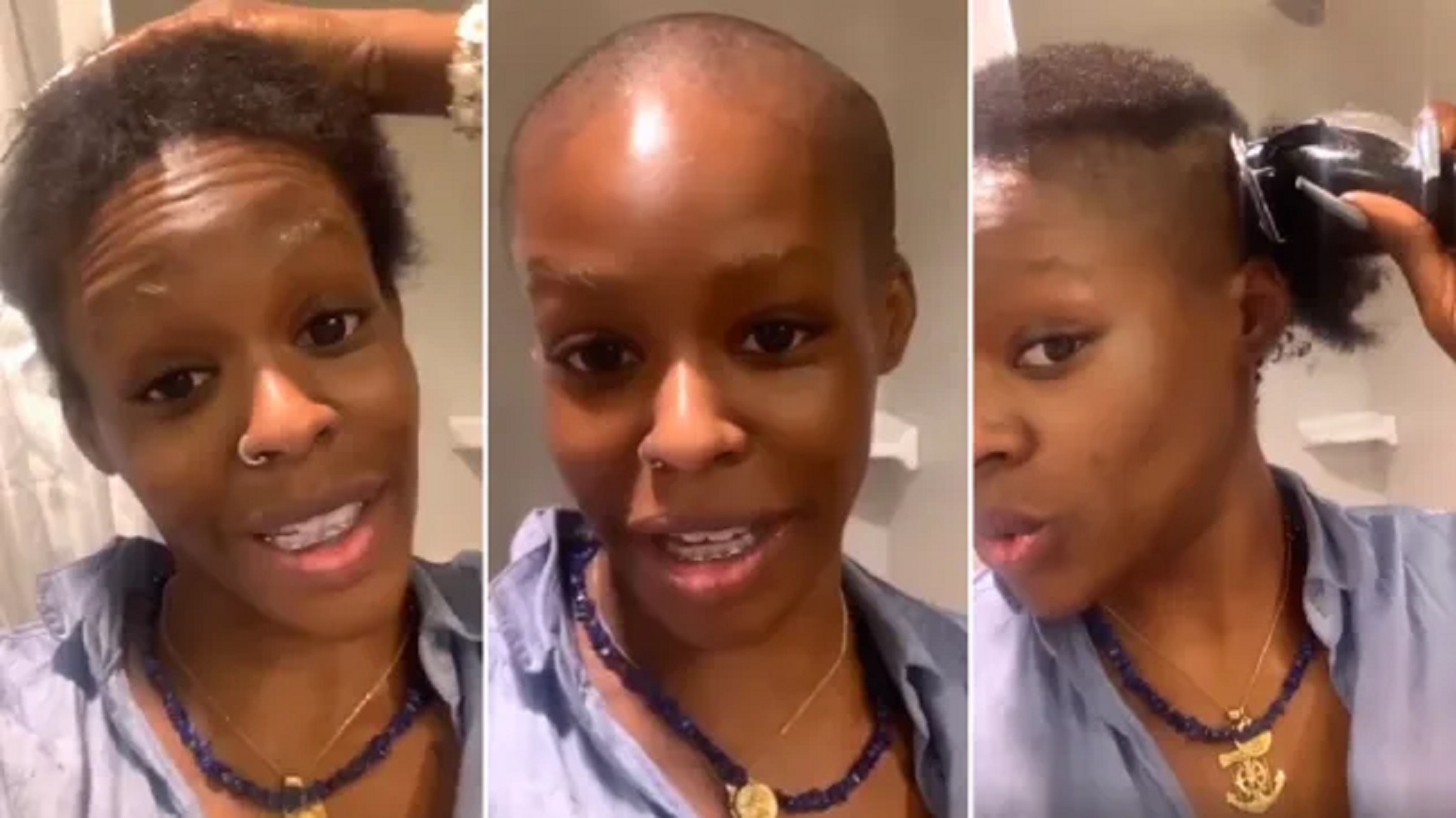 Azealia Banks Shaves Her Head While Live-Streaming For Fans