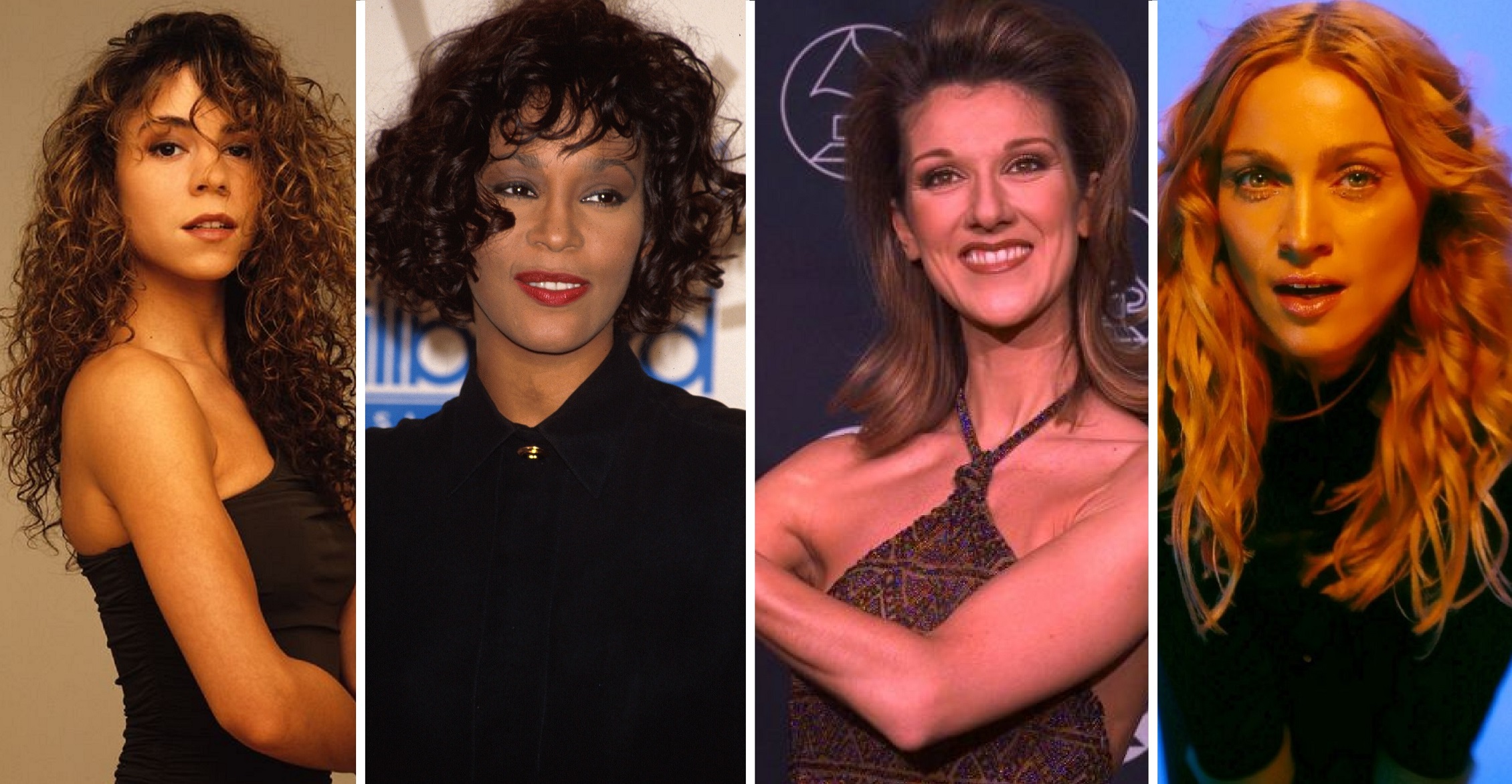 POLL: Whitney, Mariah, Celine, Madonna – Who Has Best Catalog Of Songs Among Females?