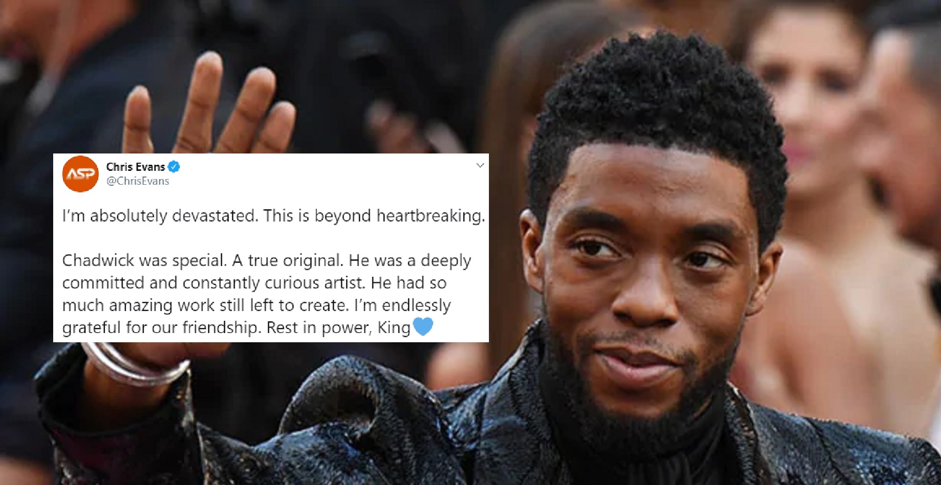 Chadwick Boseman Dead at 43: Here’s How Hollywood Celebs Have Reacted