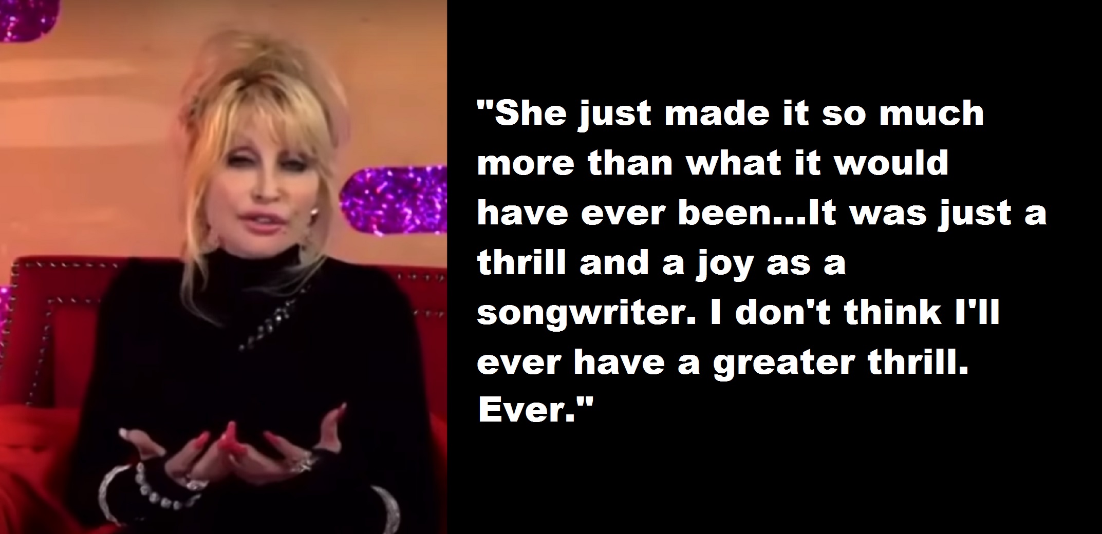Dolly Parton on Hearing Whitney Houston’s ‘I Will Always Love You’ For The First Time