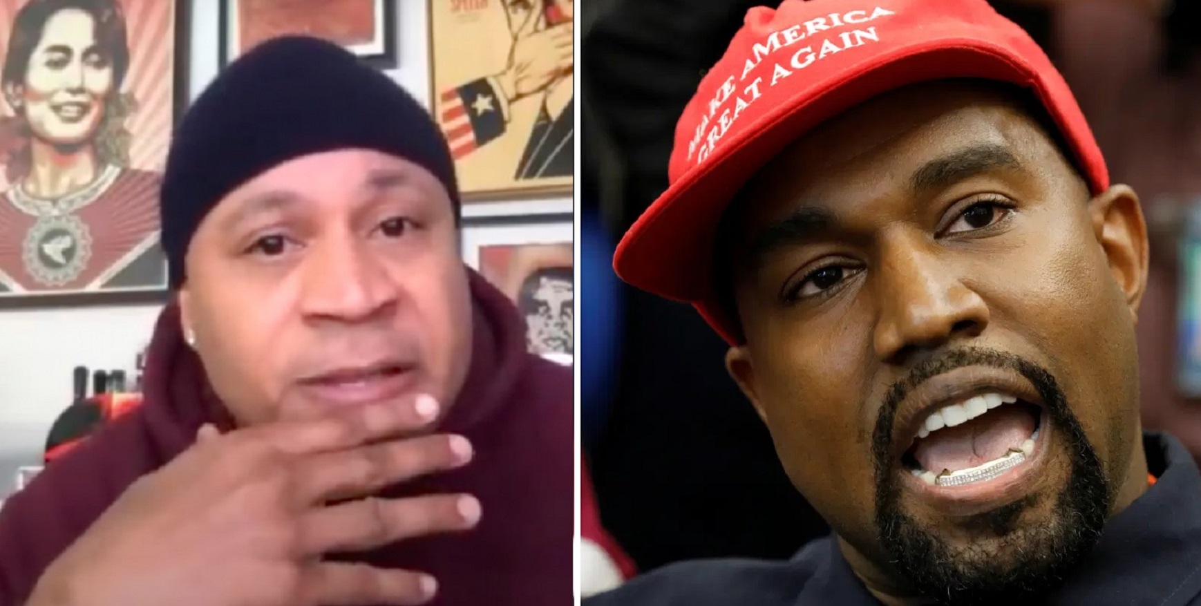 LL Cool J On Kanye Urinating On His Grammys, “Piss in a Pair of One of Them Yeezys”