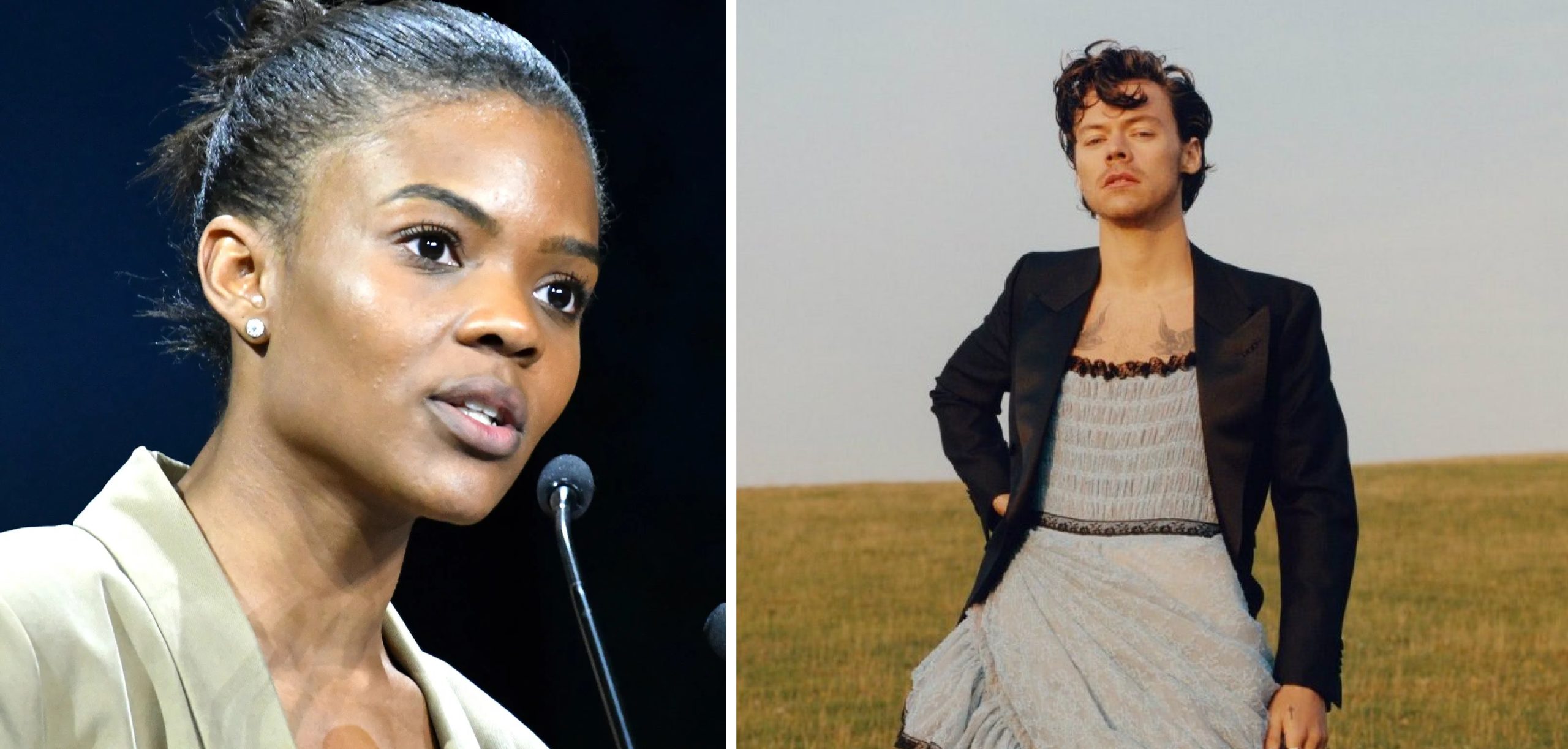 Here’s How Harry Styles Responded To Candace Owens’ Criticism Of His “Dress” on VOGUE Cover