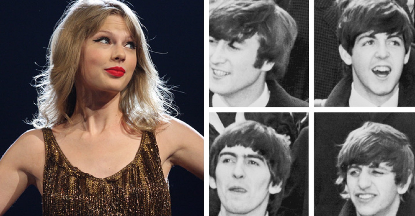Taylor Swift Breaks Historic 54 Year Old Beatles Record