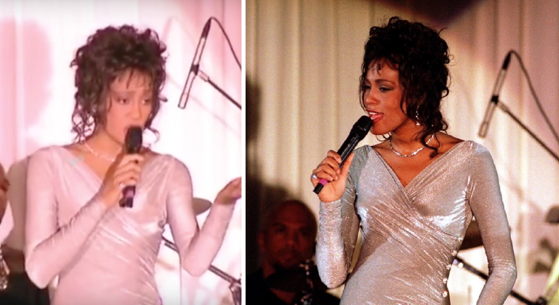 When Whitney Houston Performed To An Audience Including Nelson Mandela, Bill Clinton, Barbra Streisand and More…