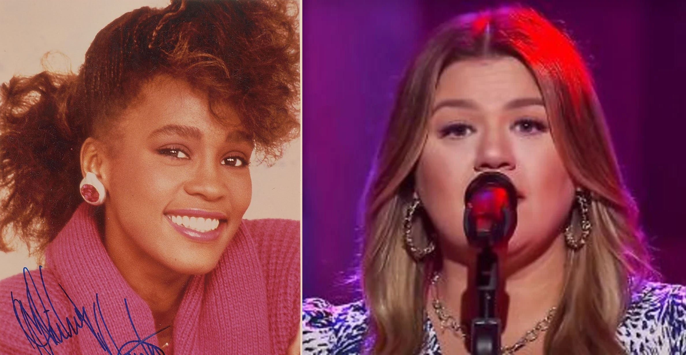 Watch: Kelly Clarkson Sings A STUNNING Cover Of Whitney Houston’s ‘Saving All My Love For You’
