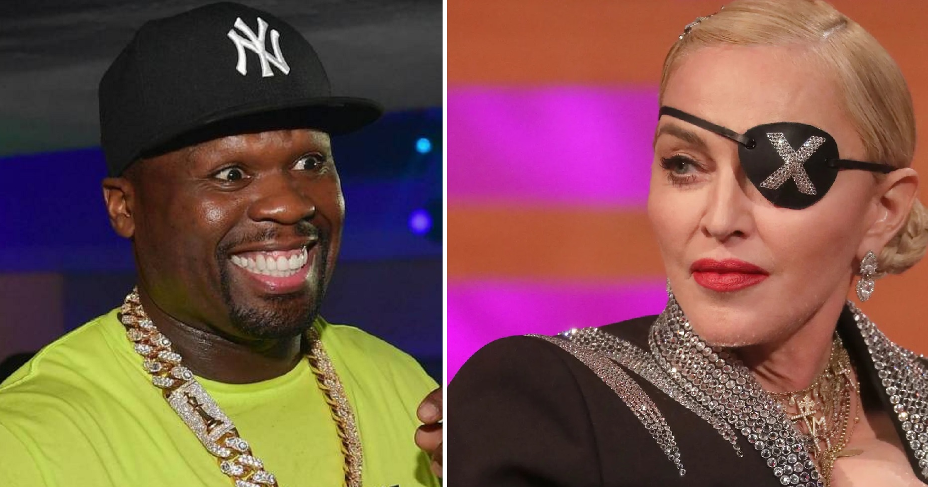 50 Cent Trolls Madonna, Then Apologizes, She Refuses The Apology, Then He Trolls Her Some More!