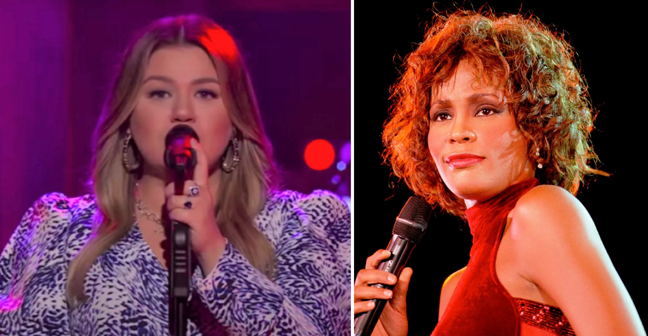 Watch: Kelly Clarkson Wows With Whitney Houston’s Iconic #1 Hit – ‘Saving All My Love For You’