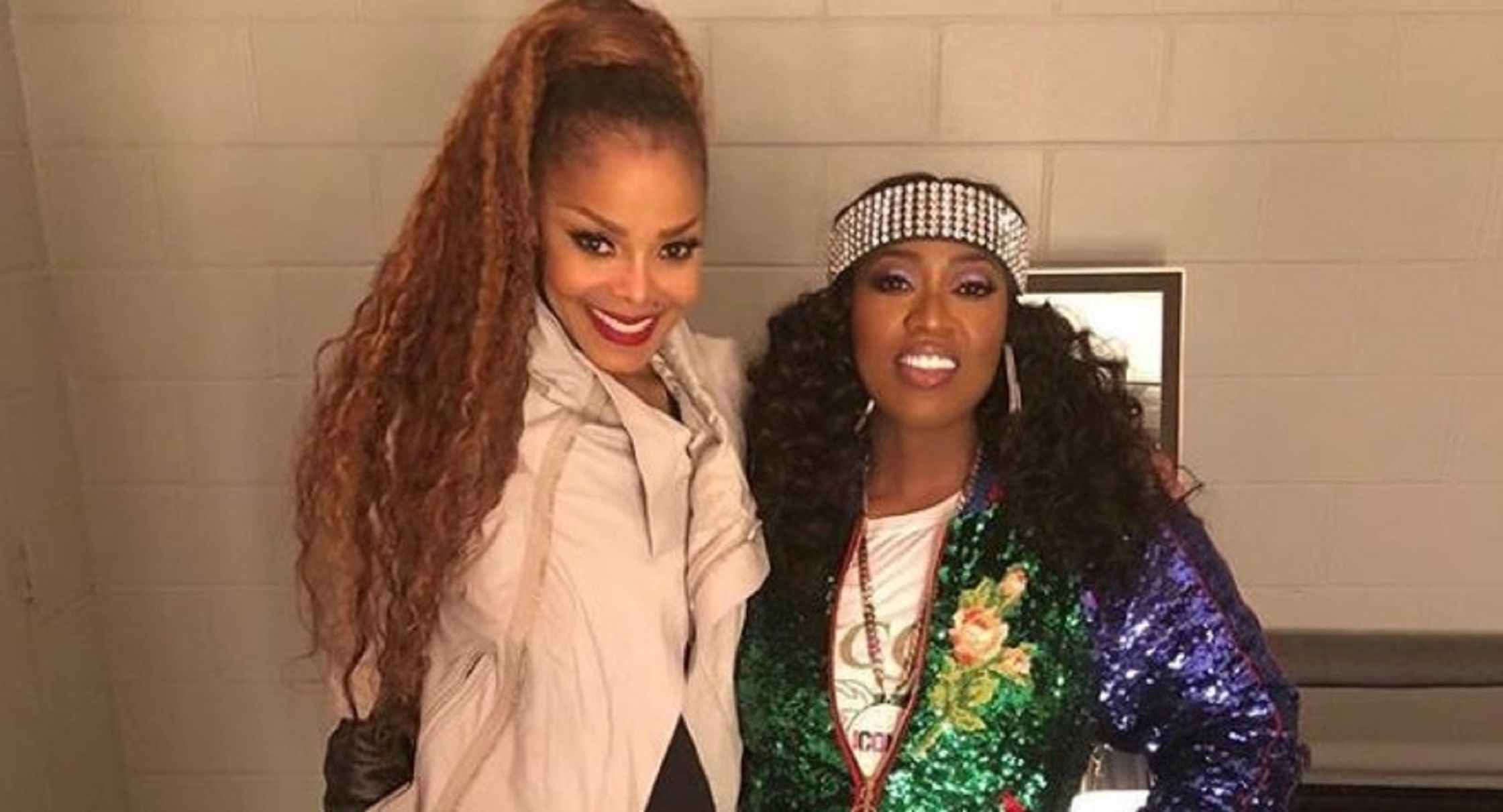 Missy Elliot Celebrates 24 Years Of Friendship With Janet Jackson As She Flies From London Just To See Her