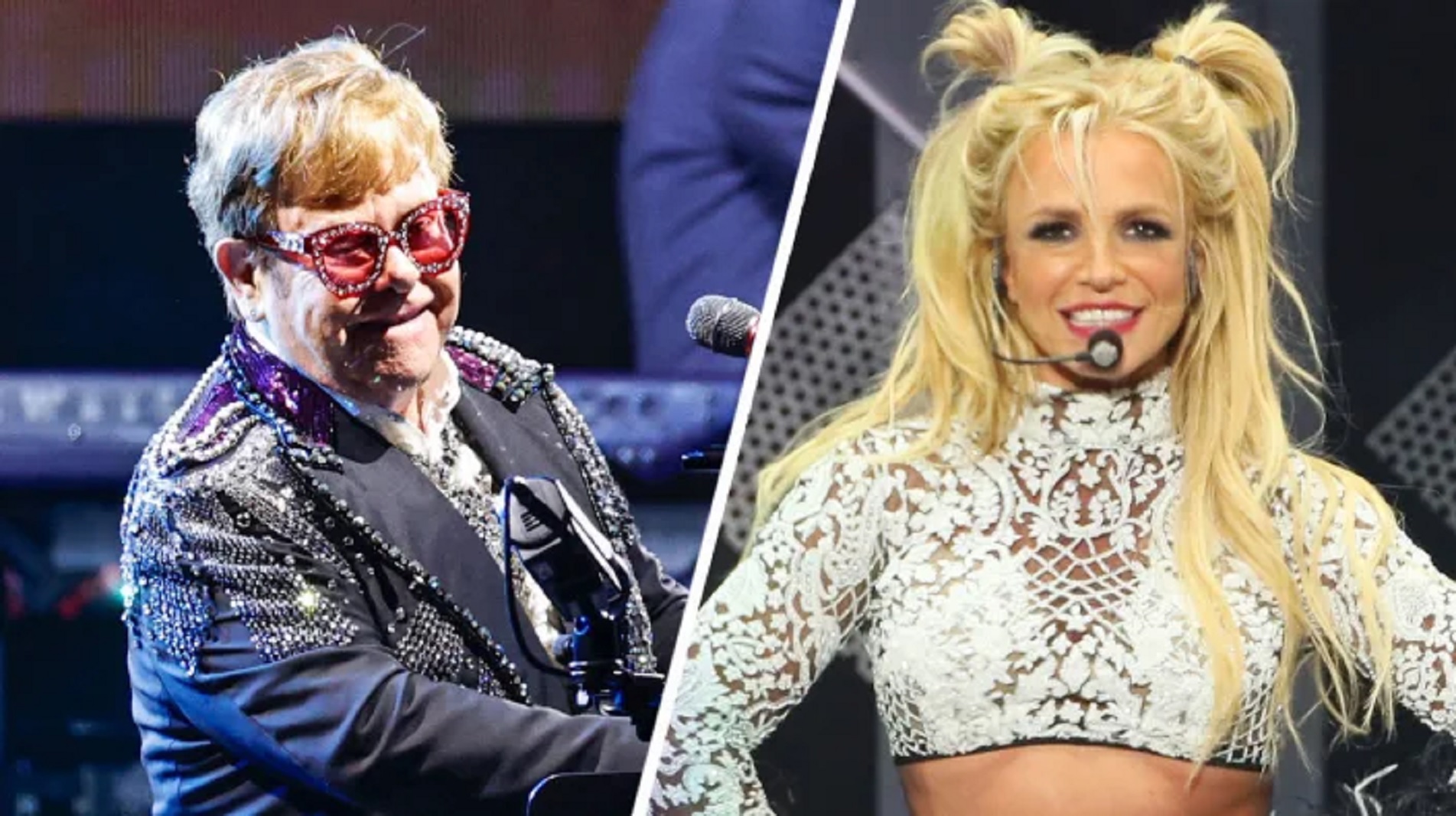 Listen To The First Snippet Of Elton John’s New Duet With Britney Spears, As He Gives Impromptu Performance Of The New Duet