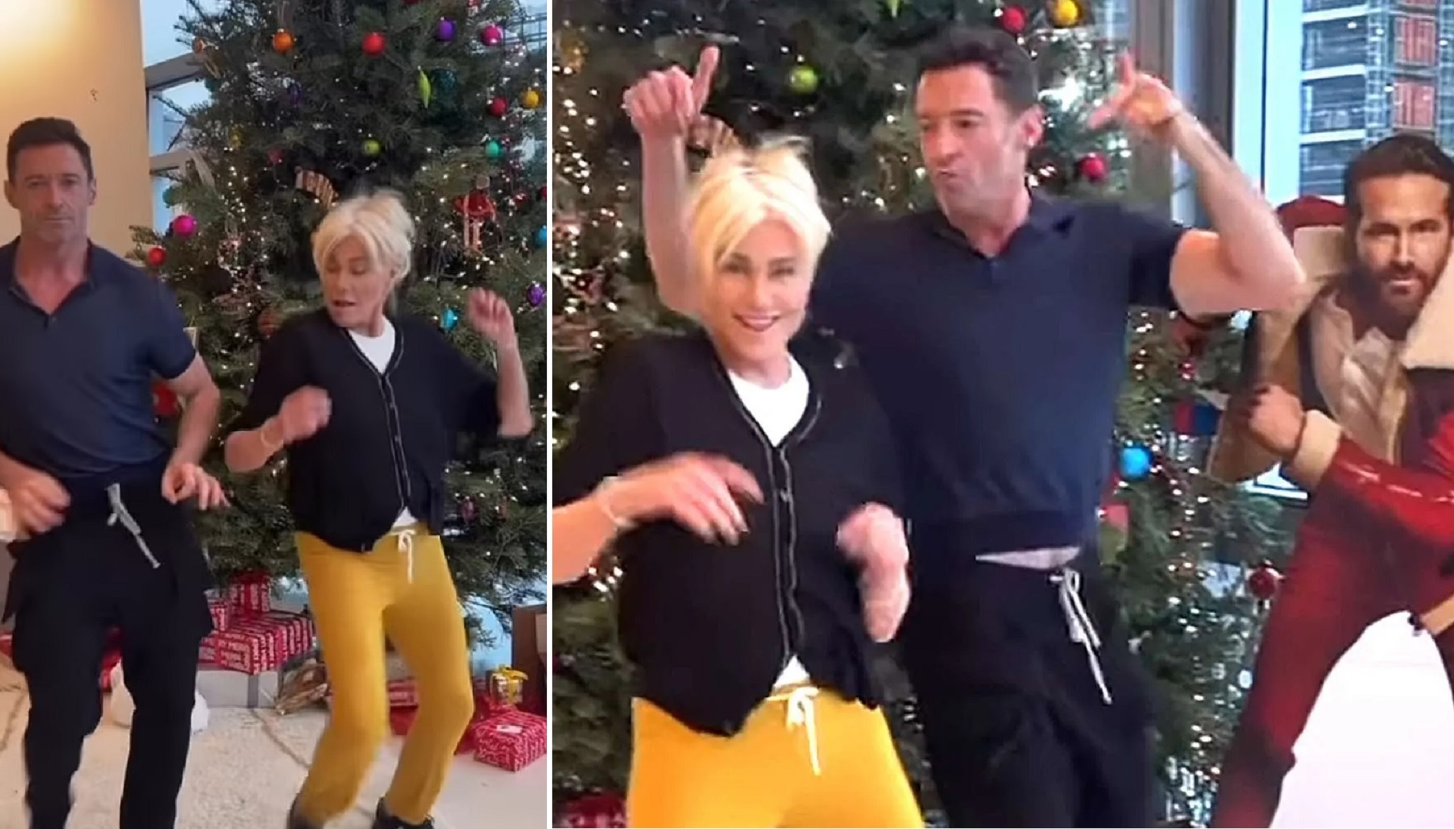 Watch: Hugh Jackman, 54, Dances On Bruno Mars Song With Wife Deborra-Lee, 67, In Christmas Video